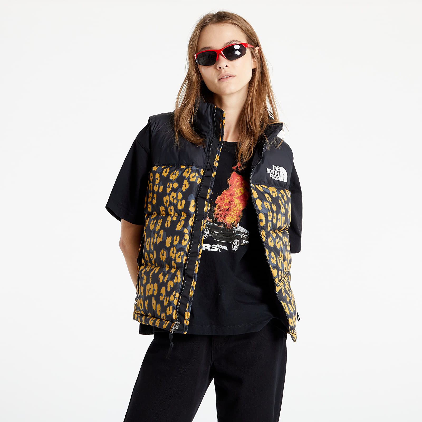 Nuptse leopard shop