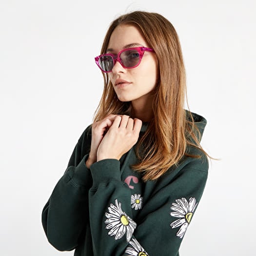Hoodies and sweatshirts HUF In Bloom Hoodie Dark Green Footshop