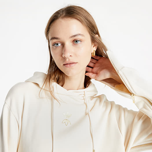 Cream adidas hoodie hot sale