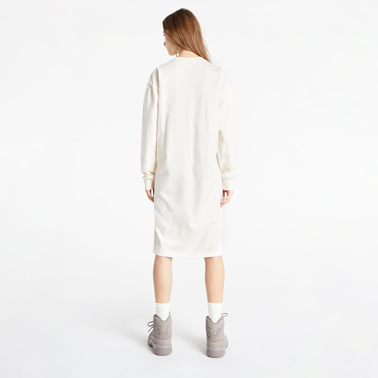 Mekko adidas Ls Dress Wonder White