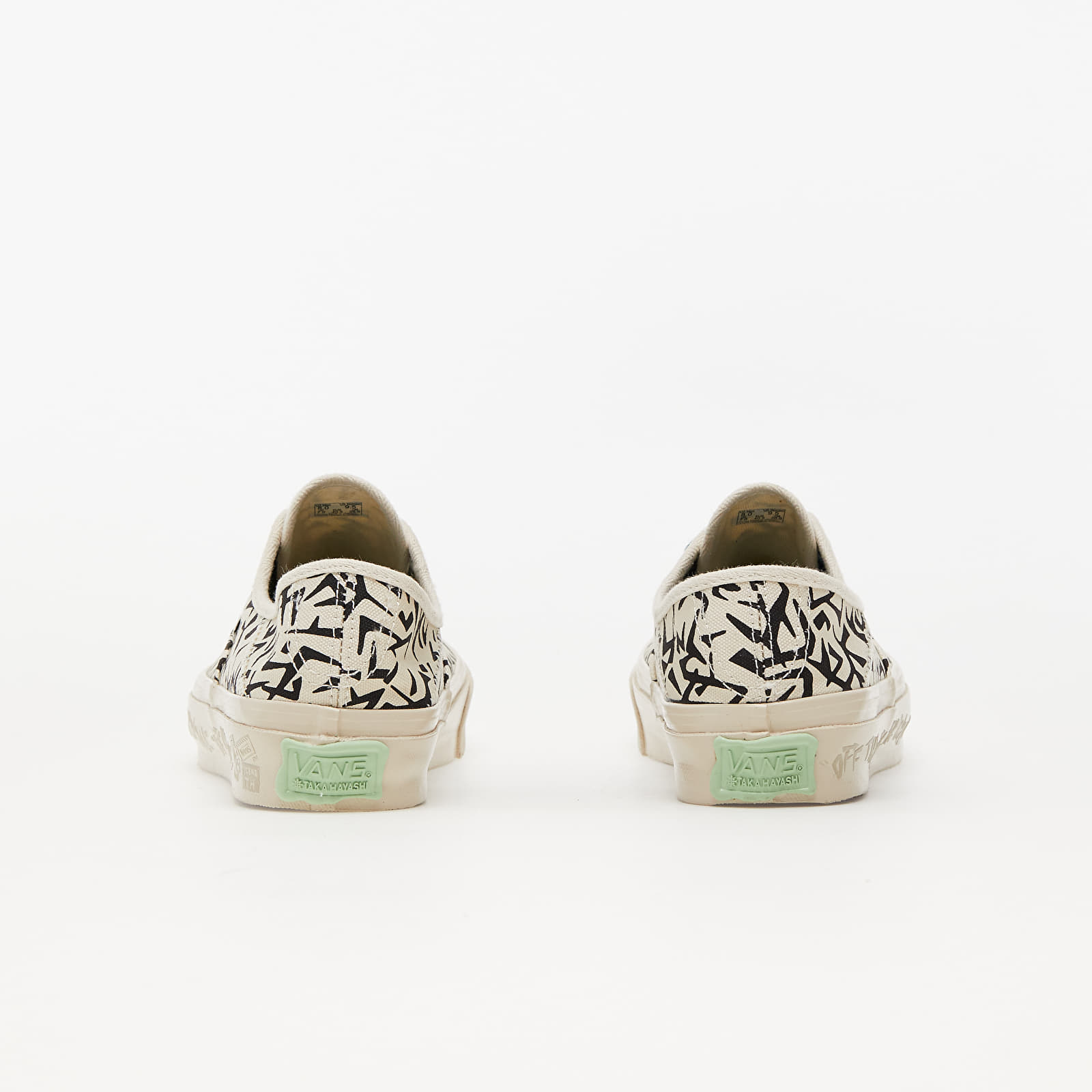 Men s shoes Vans Vault x Taka Hayashi Style 43 LX CANVAS Geocamo Off White Footshop