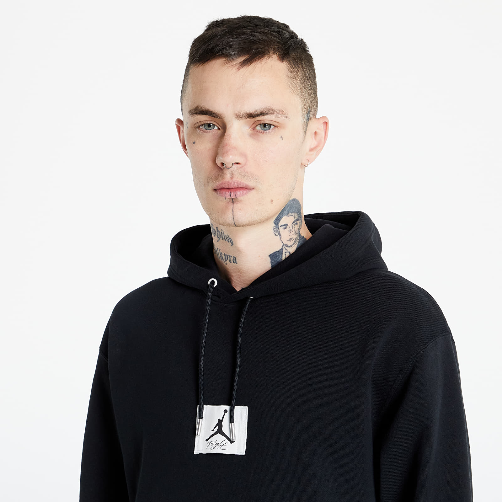 Black hoodie jordan on sale