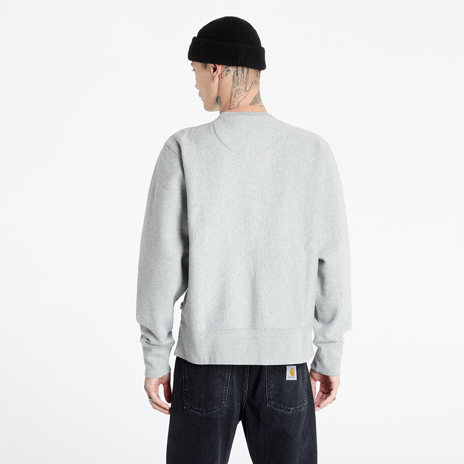 Hoodies and sweatshirts  Vans Vault X Geoff Mcfetridge Crew Cement Heather