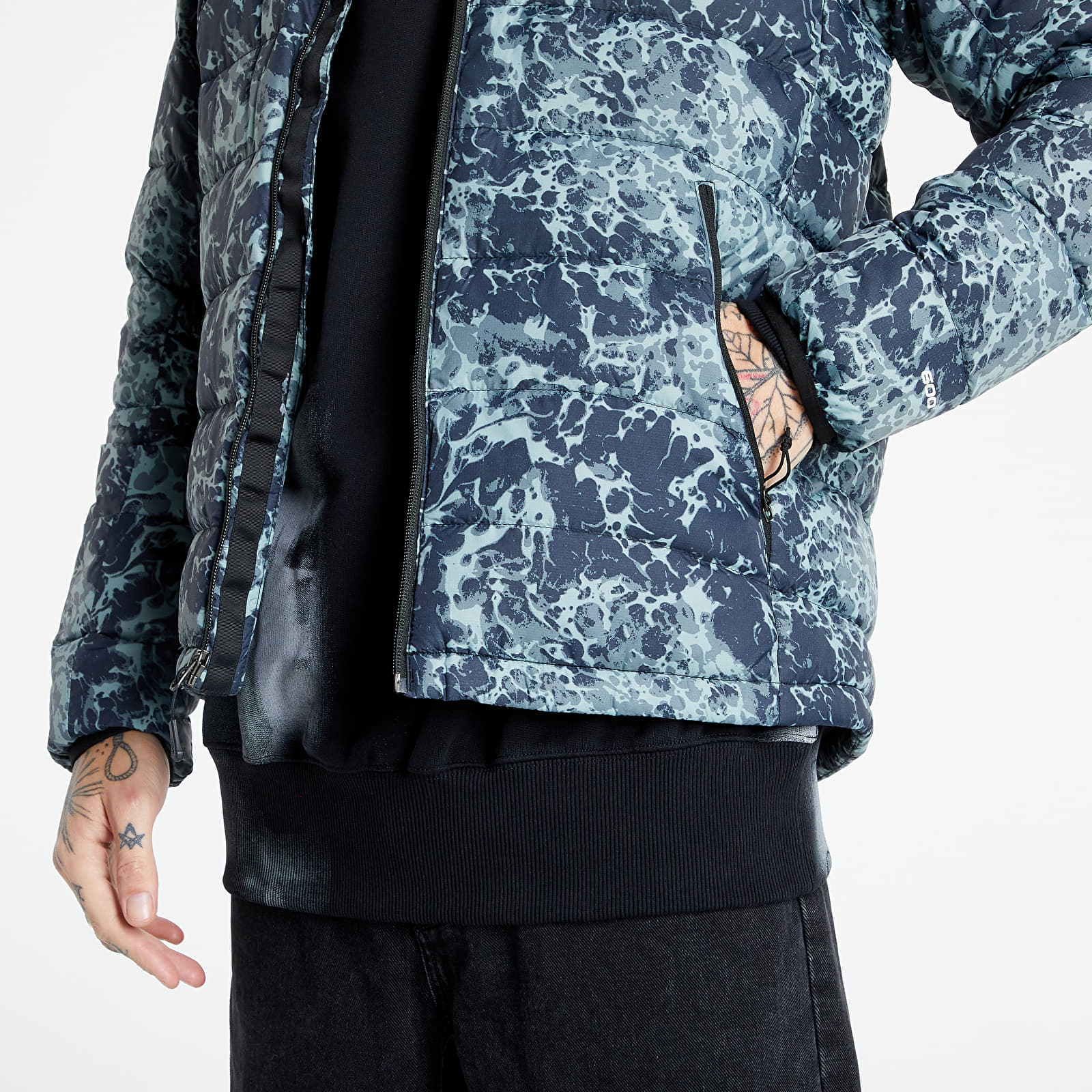 Jackets The North Face La Paz Hooded Jacket Balsam Green Camo