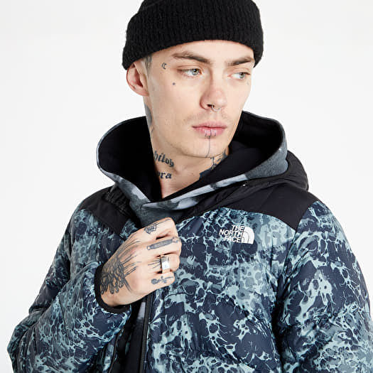 Jackets The North Face La Paz Hooded Jacket Balsam Green Camo Footshop