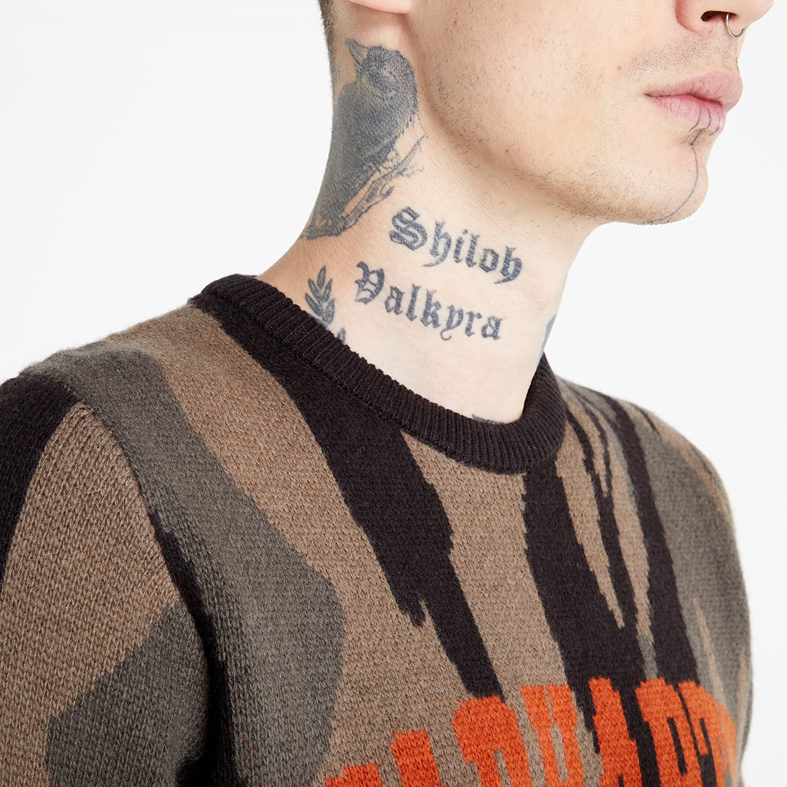 Sweaters Carhartt WIP University Script Sweater Camo Unite/ Copperton