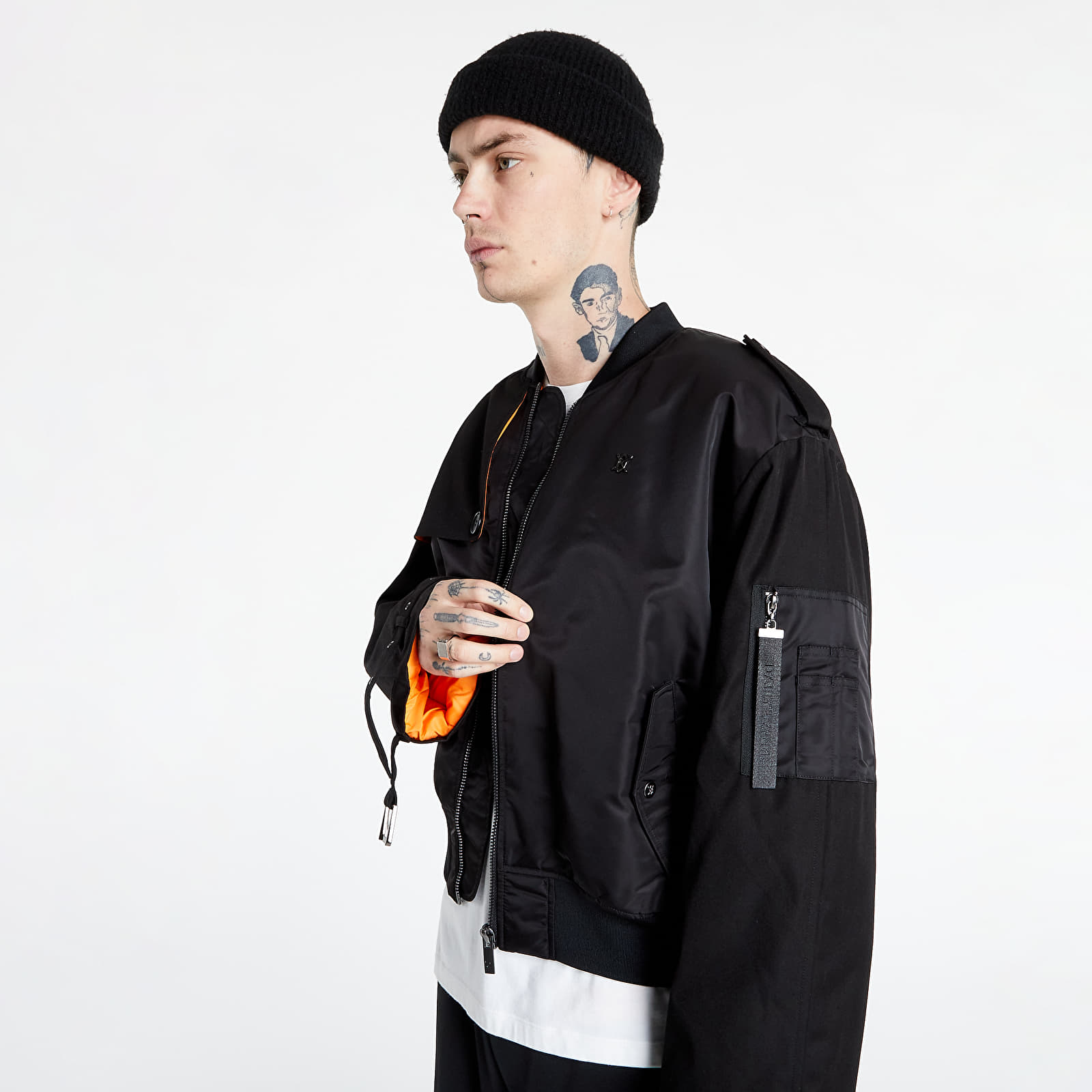 Jackets Daily Paper Levey Jacket Black