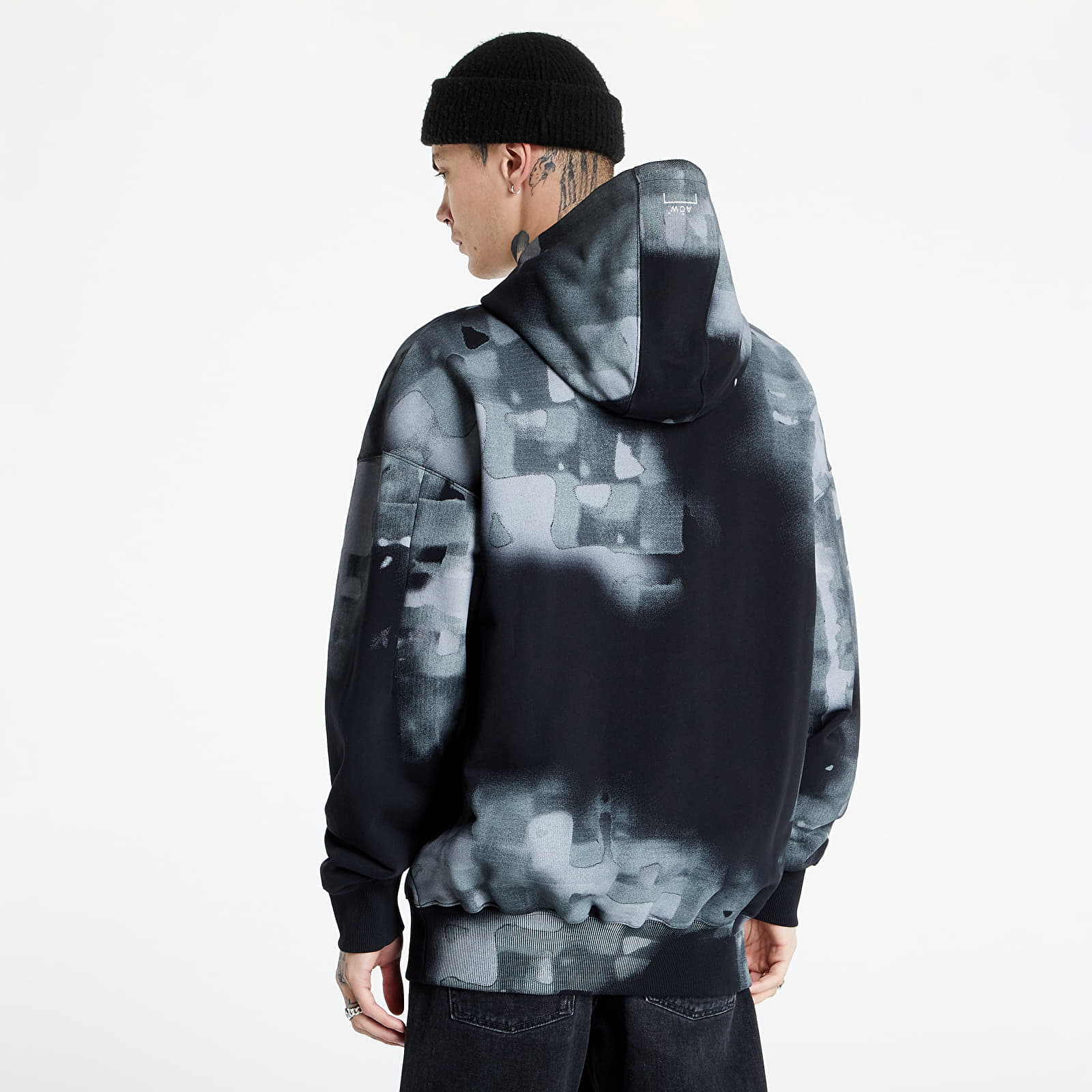 Sweatjacken und Sweatshirts A-COLD-WALL* Brush Stroke Hoodie Black