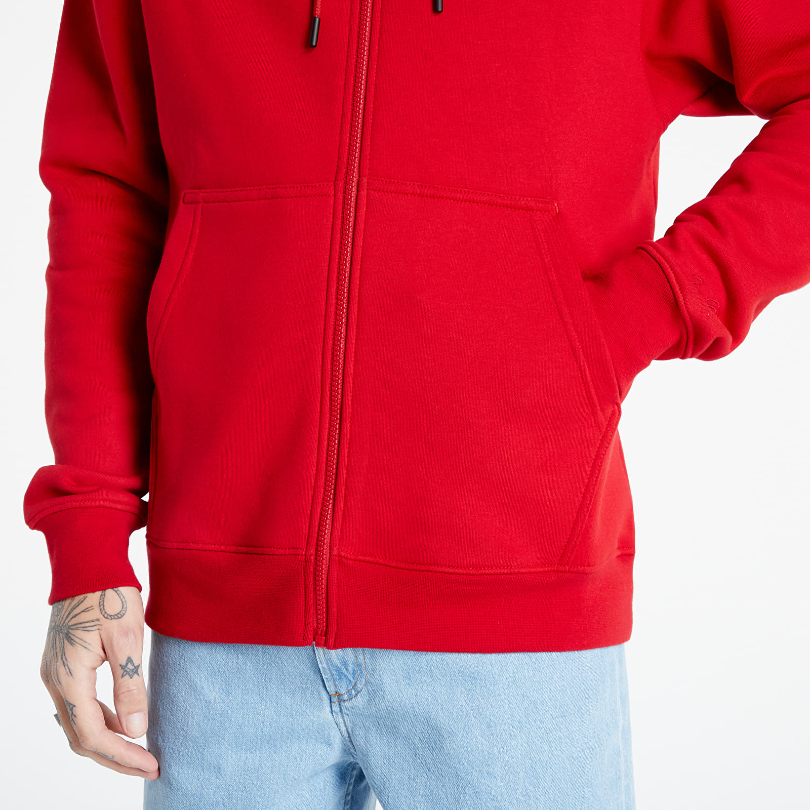 Hanorace Jordan Ess Flc Fz Hoodie Team Red
