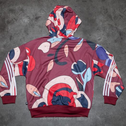 Adidas hoodie multicolor sales