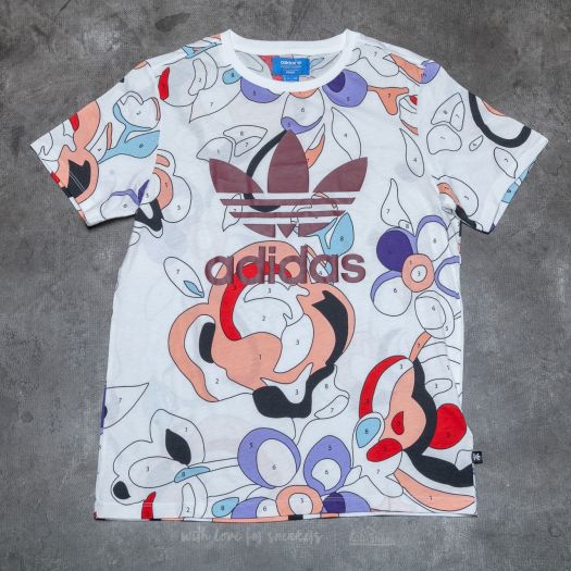 T shirt adidas multicolor discount