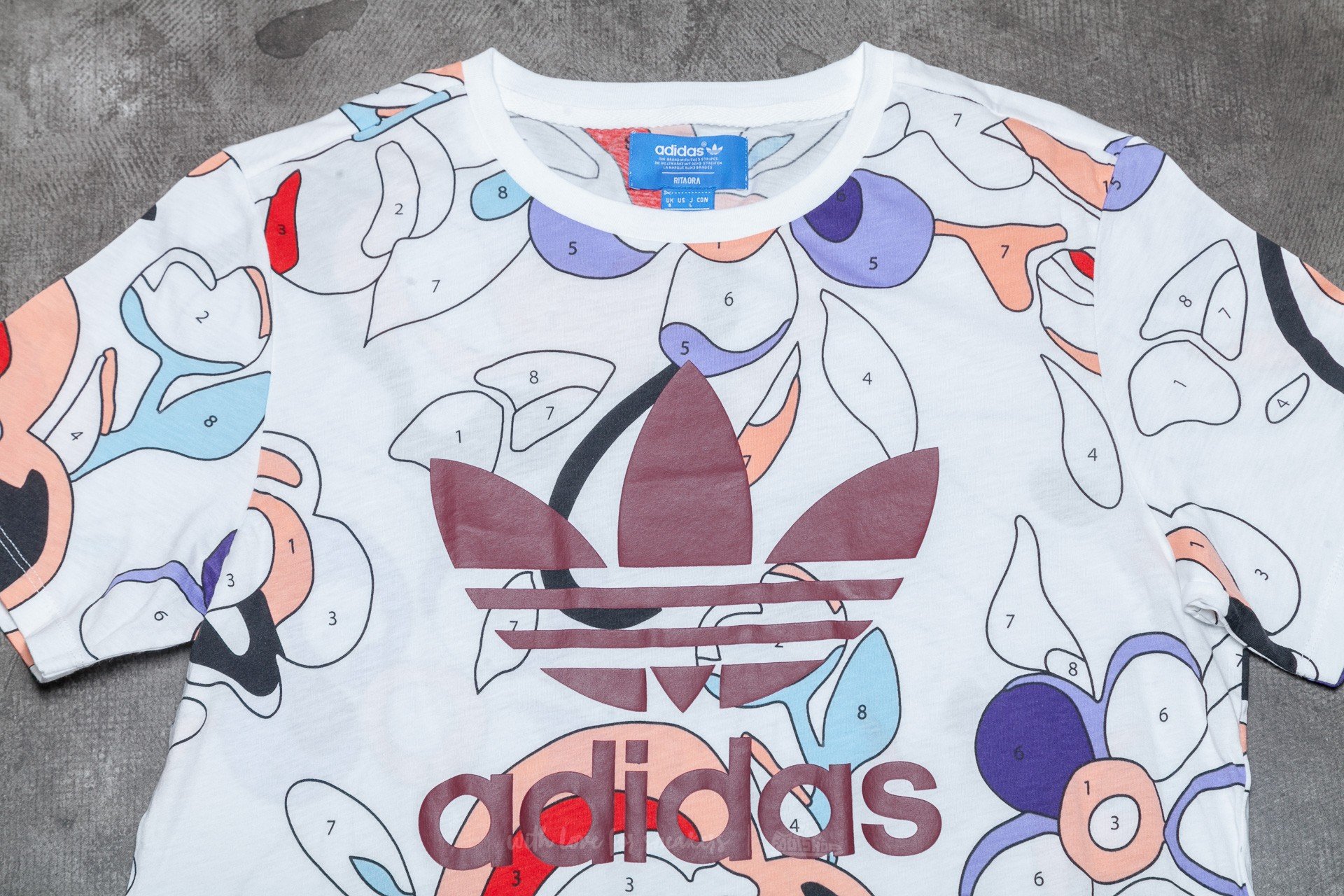 T shirt adidas multicolor new arrivals