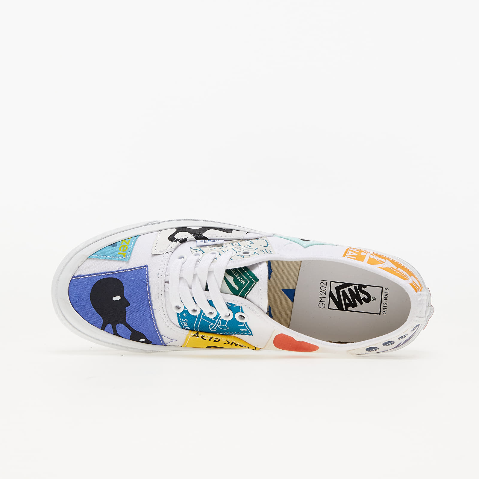 Pánské tenisky a boty Vans Vault OG Authentic LX (Geoff McFetridge) Gamelan Of Tags