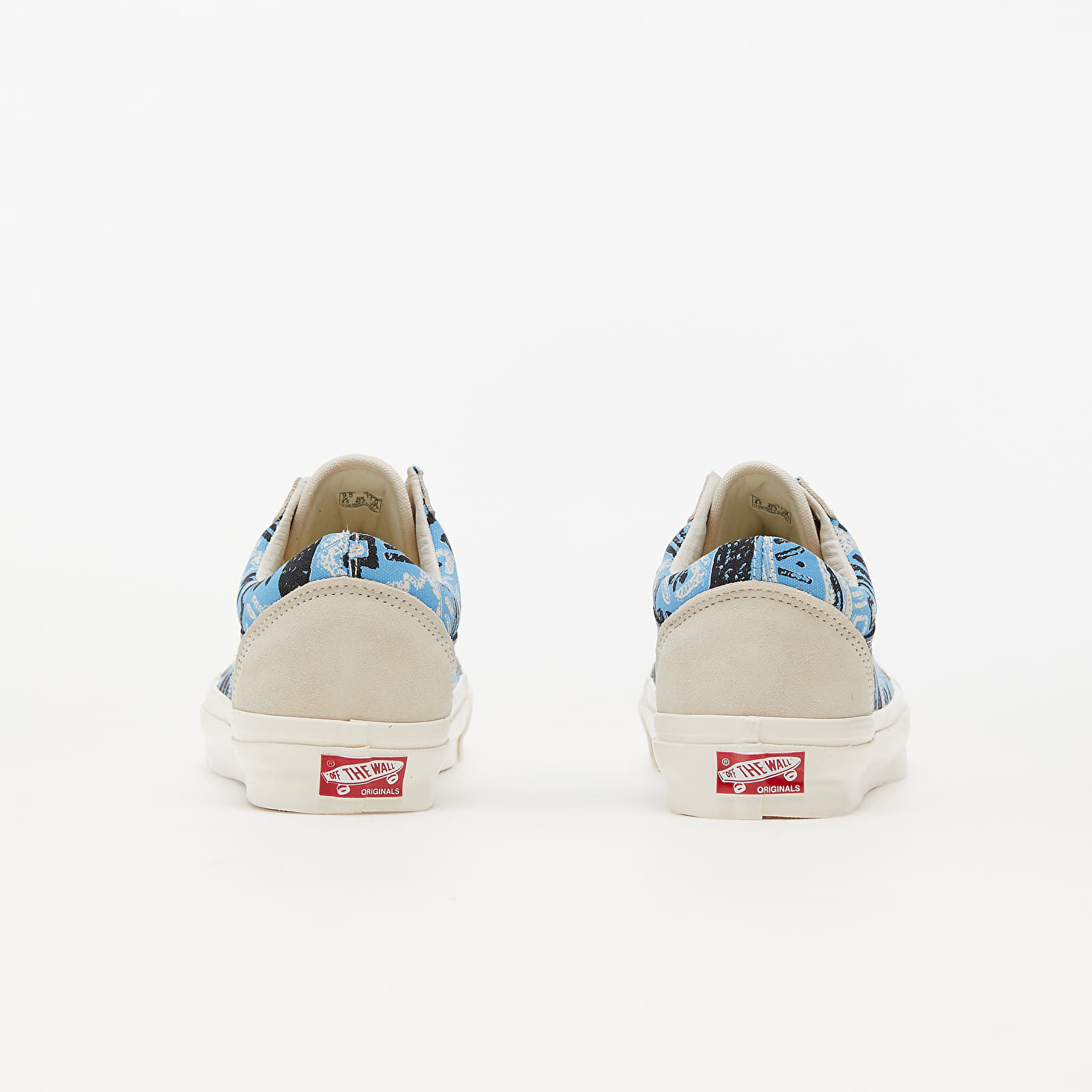 Moški čevlji Vans Vault OG Old Skool LX (SUEDE/CANVAS) Cream White/ Light Blue