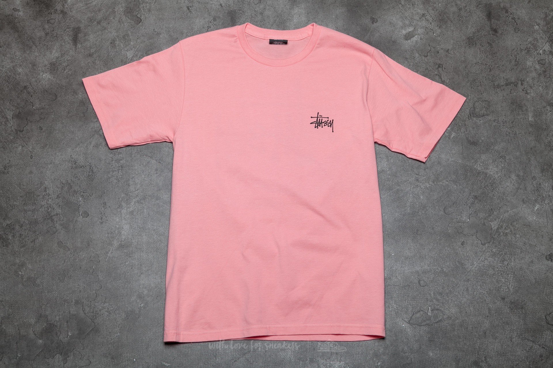 Maglia stussy rosa new arrivals