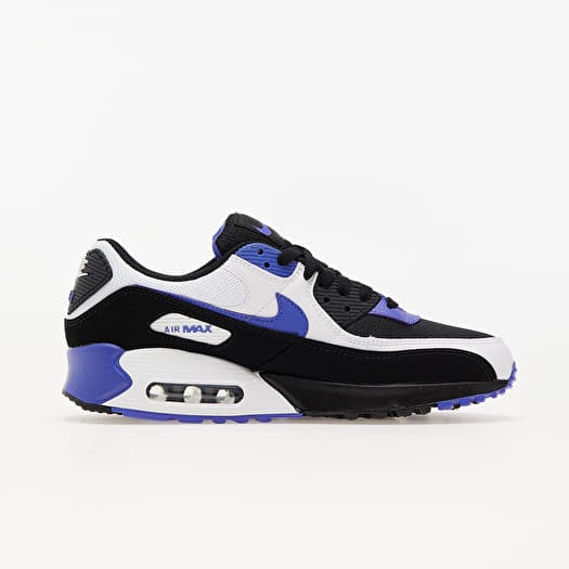 Nike air max 90 essential black/white/violet men's shoe deals