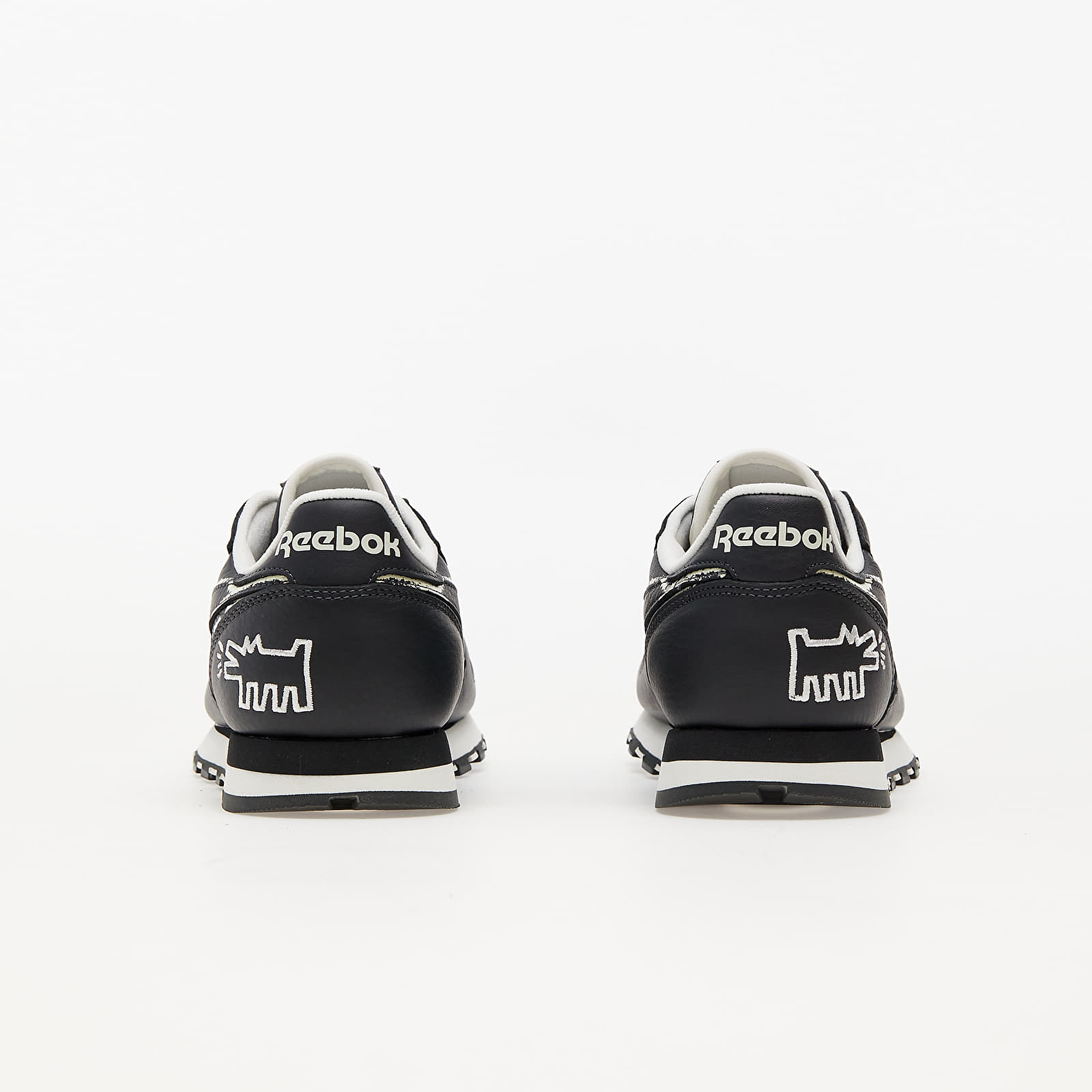 Pánské tenisky a boty Reebok x Keith Haring Classic Leather Kei Pure Grey/ Chalk/ Pure Grey