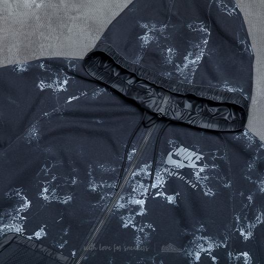 Hoodies and sweatshirts Nike International Full Zip Hoodie Black Footshop