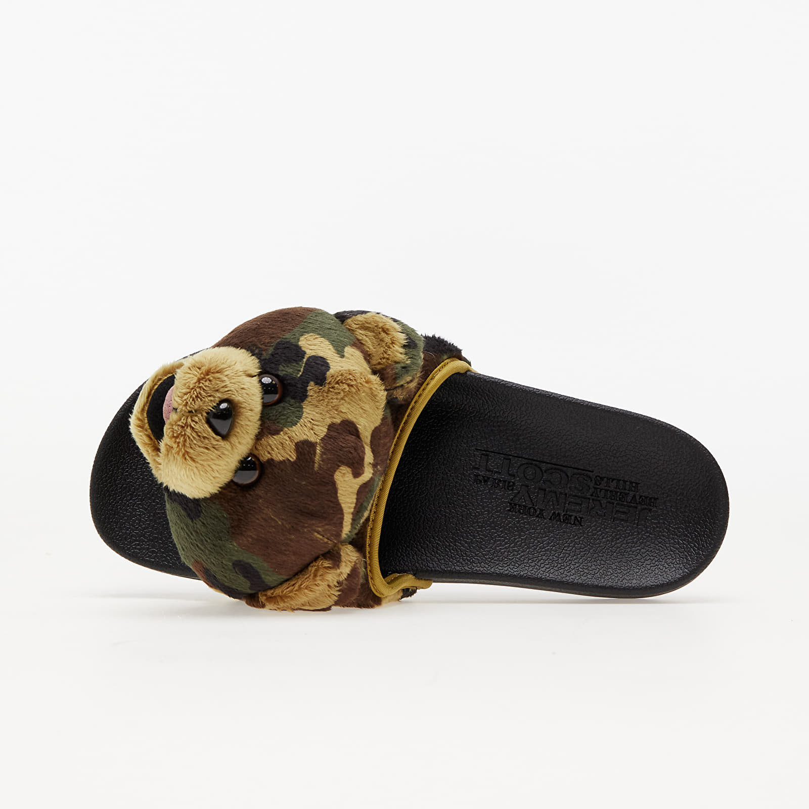 Miesten kengät adidas x Jeremy Scott Adilette Teddy Core Black/ Core Black/ Core Black