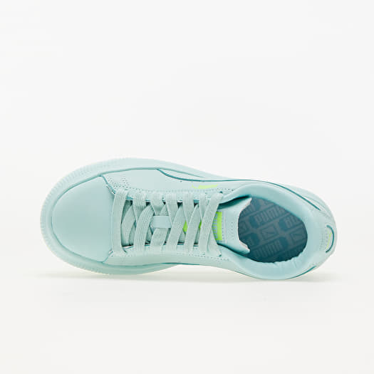 Women s shoes Puma Suede Mayu Mono Wn s Eggshell Blue Green Glare Footshop