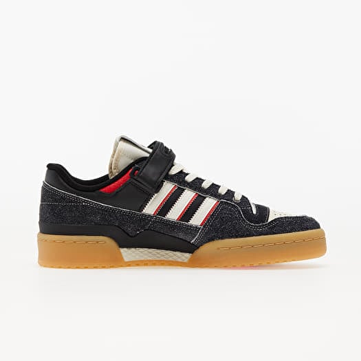 Men s shoes adidas x Midwest Kids MWK Forum 84 Low Core Black Cream White Red Footshop