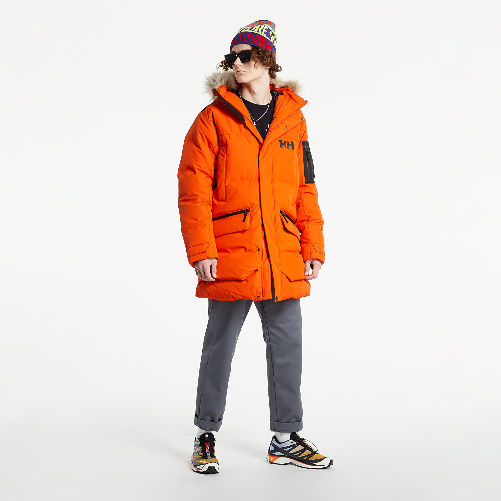 Jakas Helly Hansen Bouvet Down Parka Patrol Orange