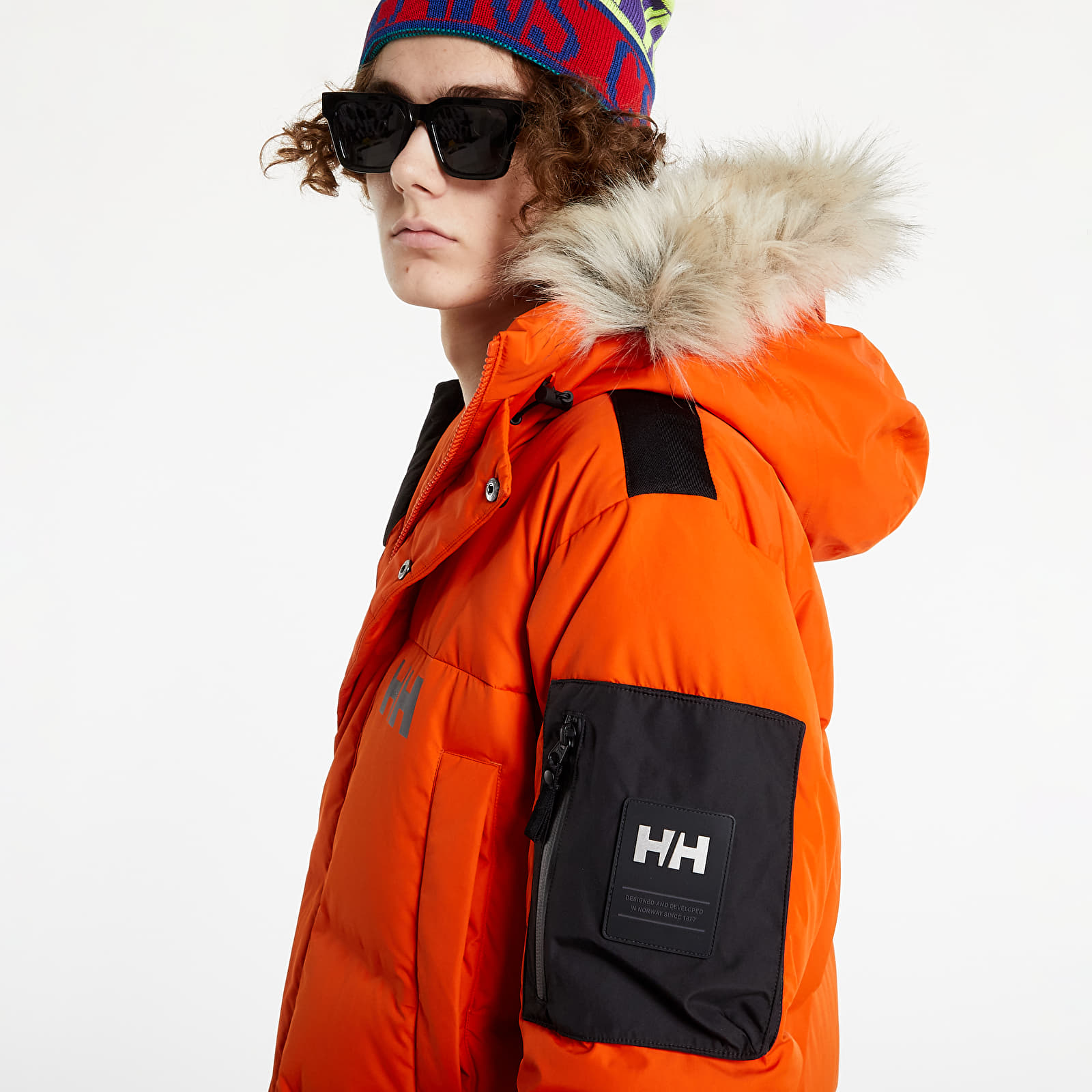 Jakas Helly Hansen Bouvet Down Parka Patrol Orange