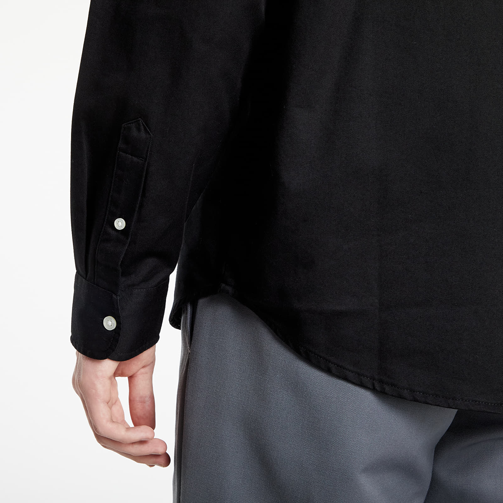 Srajce Carhartt WIP L/S Madison Shirt Black/ Wax