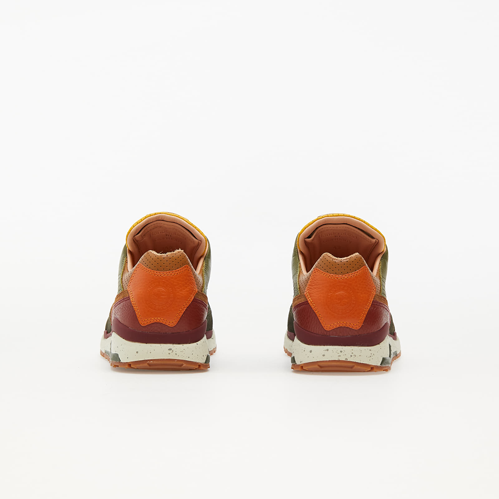 Men's shoes KangaROOS united "Cherry Maple" (Kish Kash X Sneakerqueen) Forest Green/ Saddle Brown