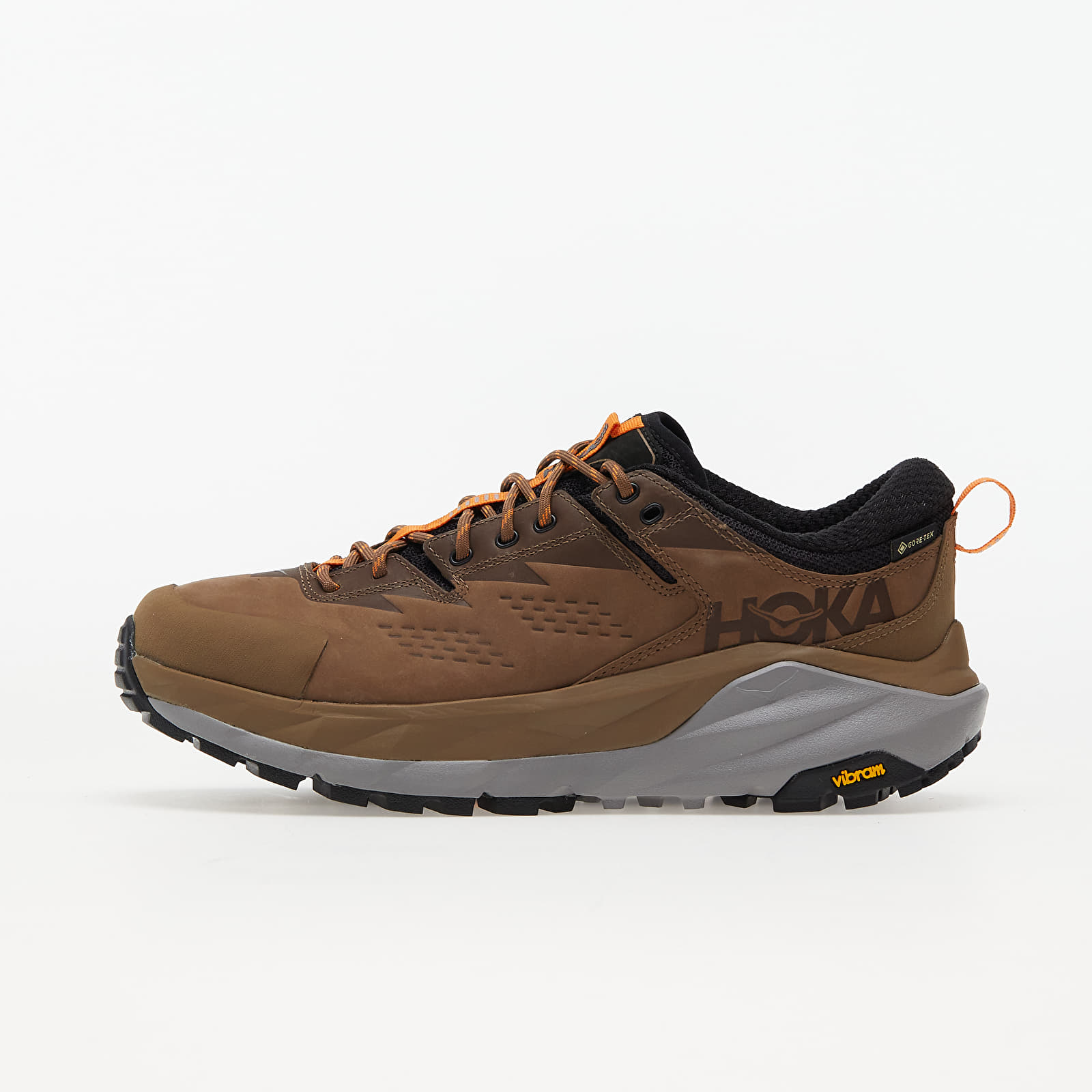 Scarpe uomo Hoka One One® M Kaha Low Gore-Tex Otter/ Persimmon Orange