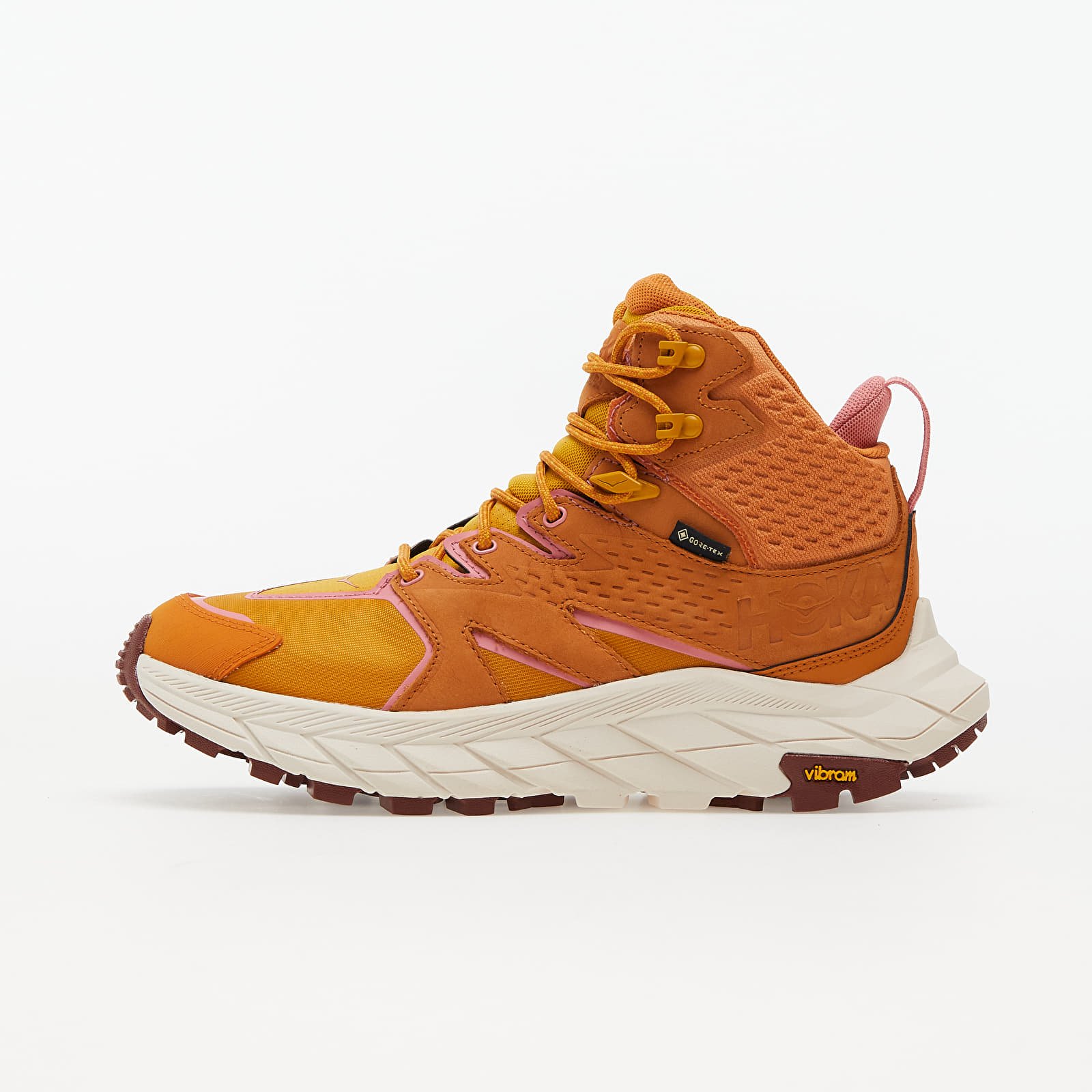 Dámské tenisky a boty Hoka One One® W Anacapa Mid Gore-Tex Desert Sun/ Golden Yellow