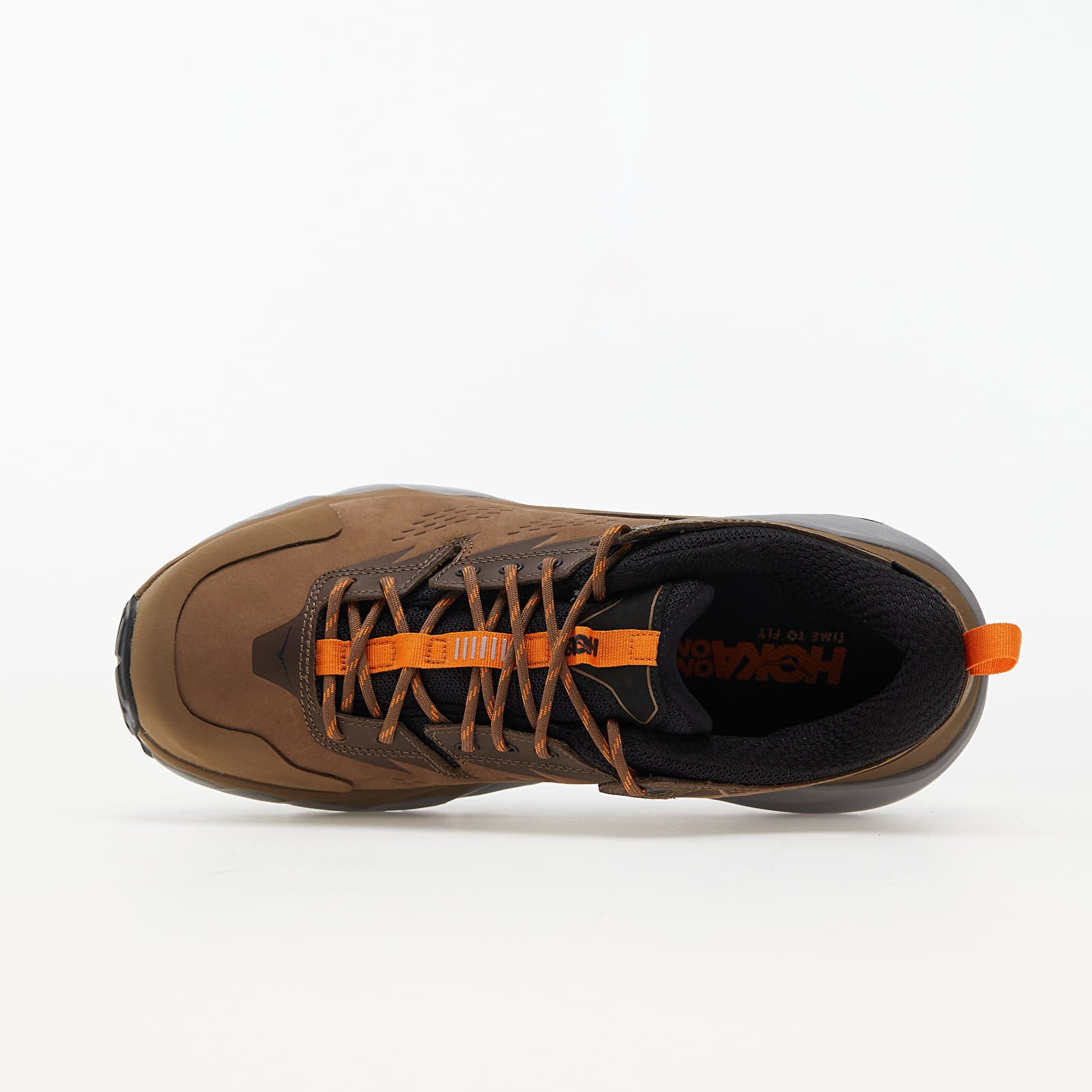 Scarpe uomo Hoka One One® M Kaha Low Gore-Tex Otter/ Persimmon Orange