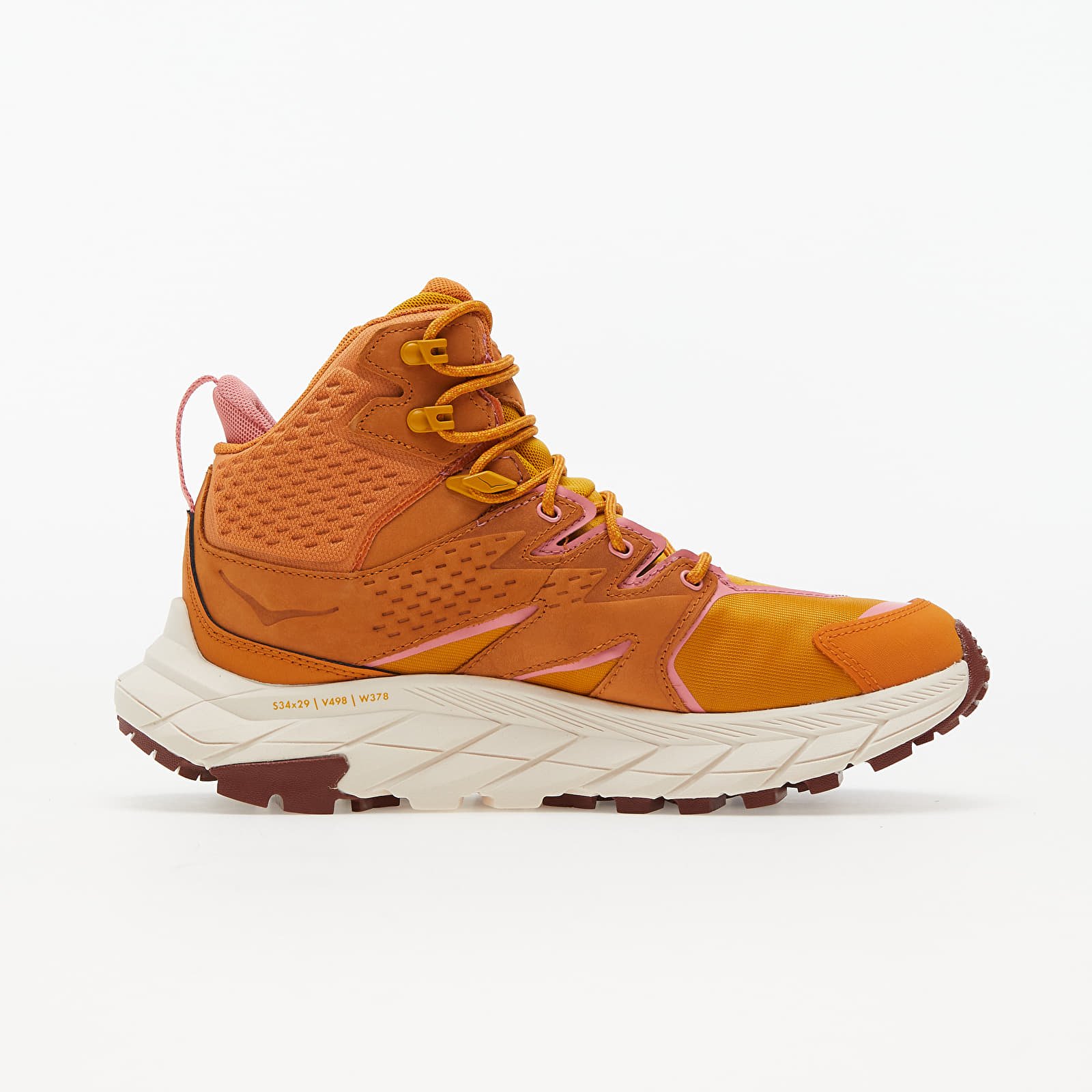 Dámské tenisky a boty Hoka One One® W Anacapa Mid Gore-Tex Desert Sun/ Golden Yellow