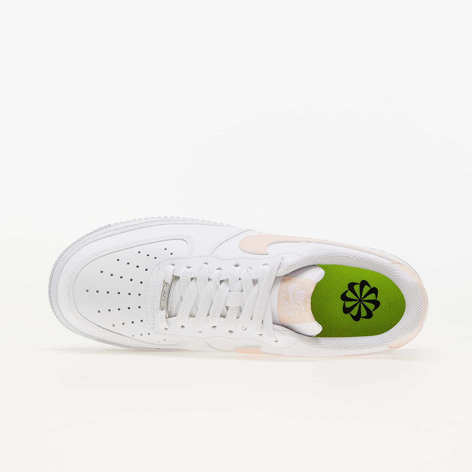 Scarpe donna Nike W Air Force 1 '07 Next Nature White/ Pale Coral-Black-Metallic Silver