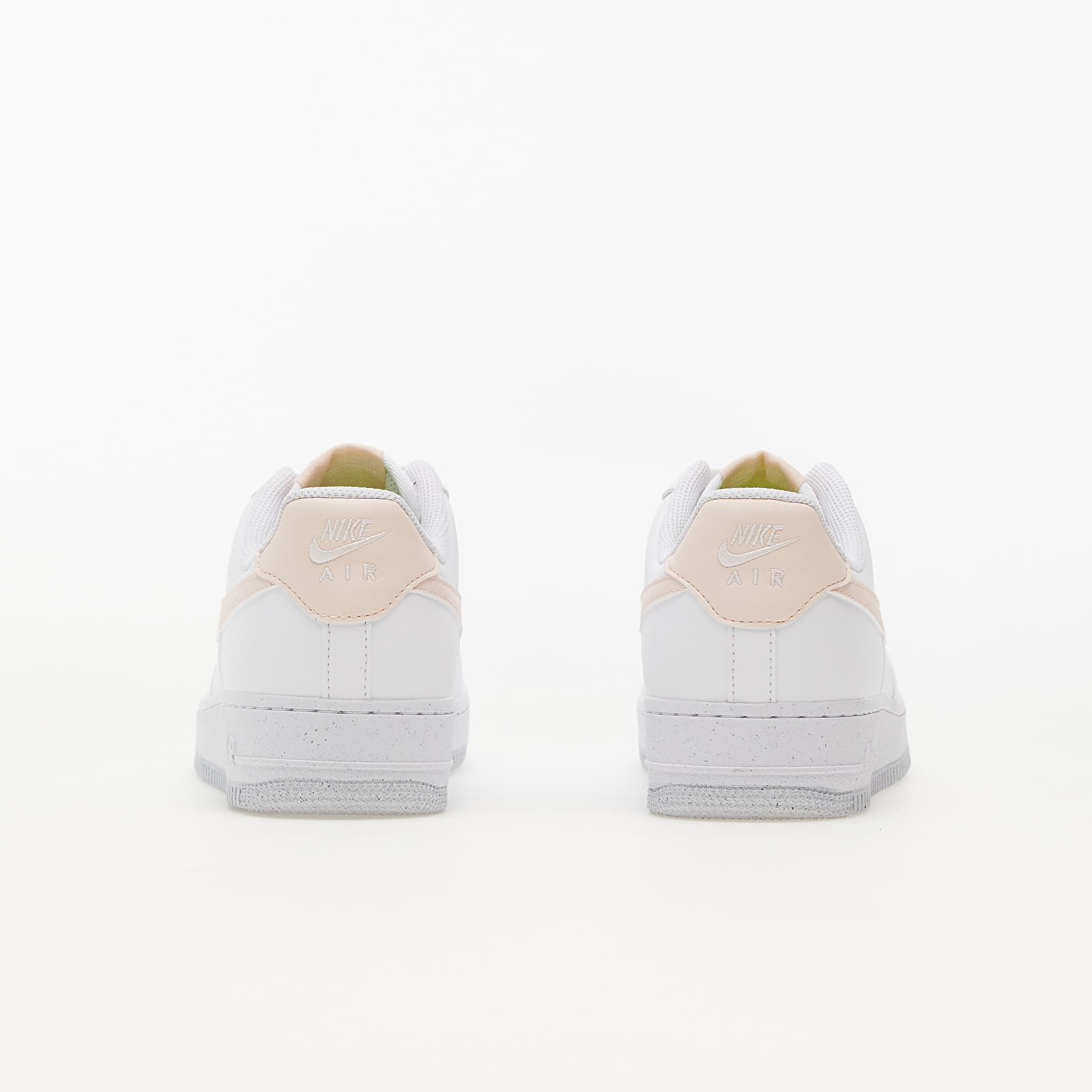 Scarpe donna Nike W Air Force 1 '07 Next Nature White/ Pale Coral-Black-Metallic Silver