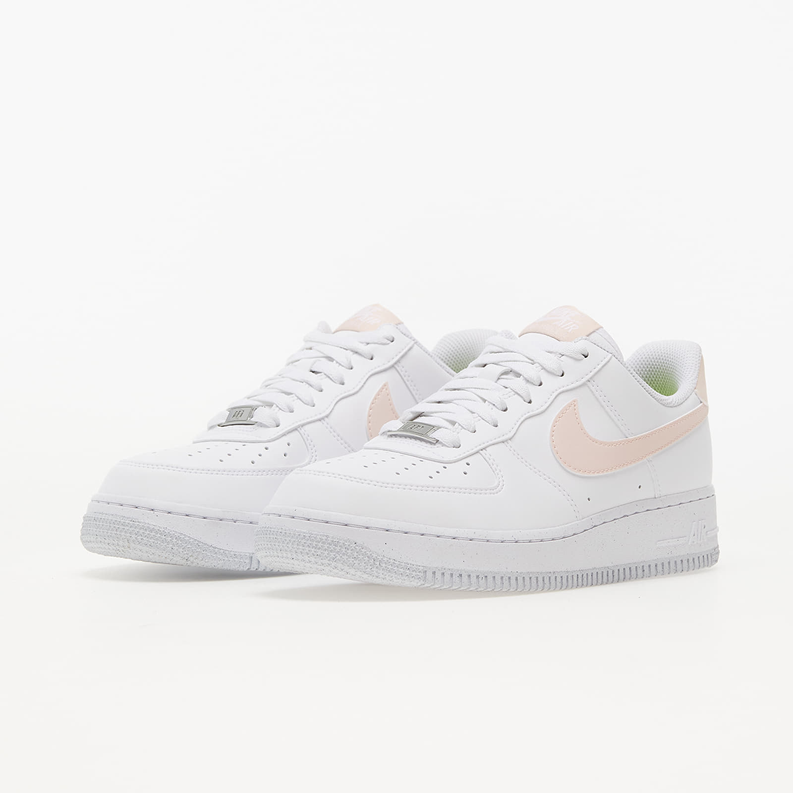 Tenisky Nike W Air Force 1 '07 Next Nature White/ Pale Coral-Black-Metallic Silver EUR 44.5.