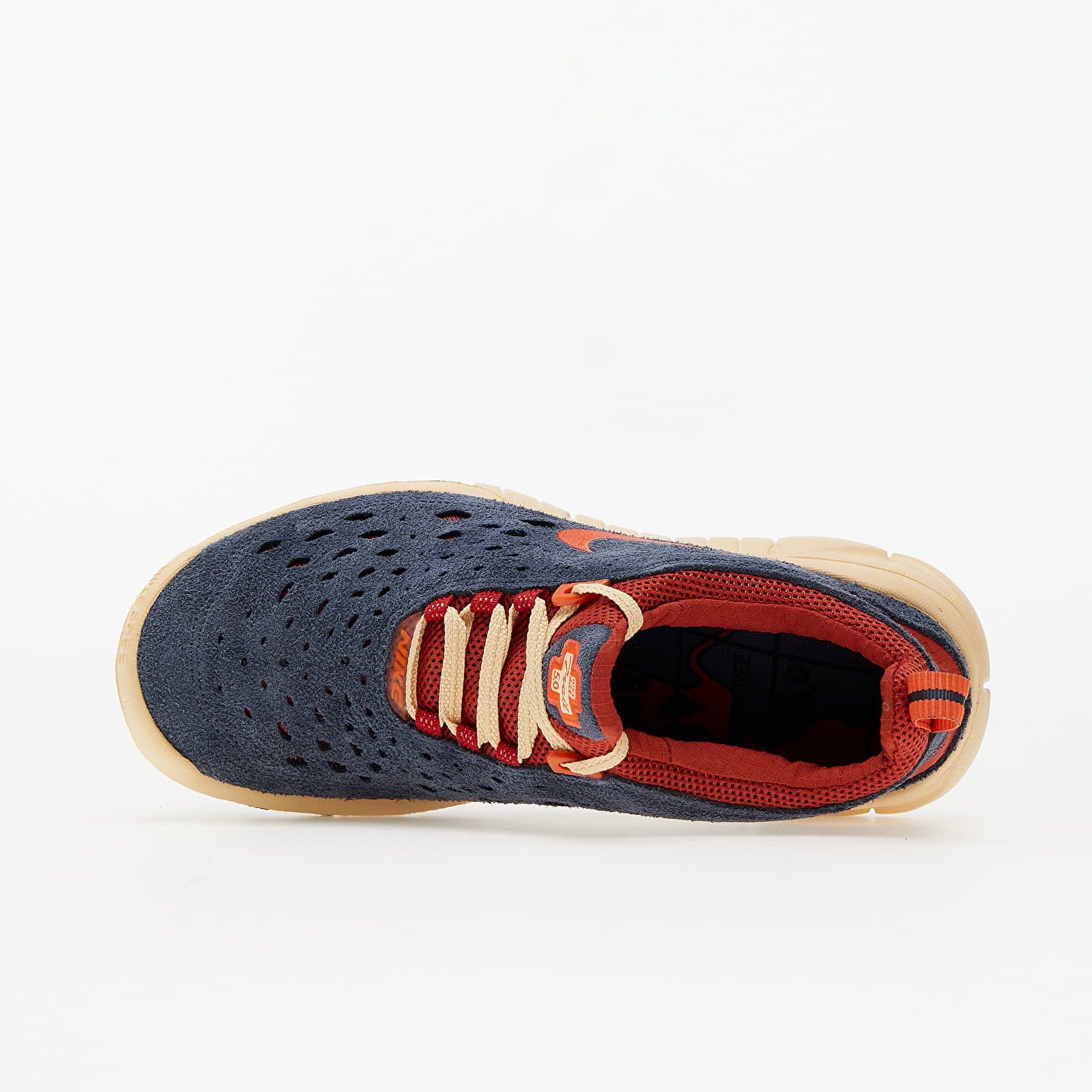 Încălțăminte și sneakerși pentru bărbați Nike Free Run Trail Thunder Blue/ Orange-Cinnabar-Canvas