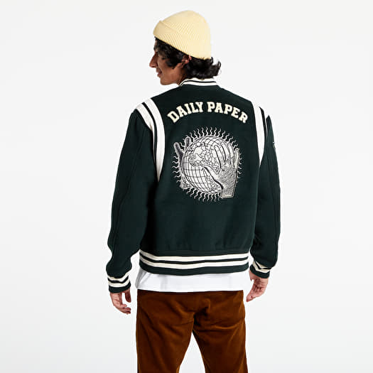 Jackets Daily Paper Hobe Varsity Jacket Mountain Green Footshop