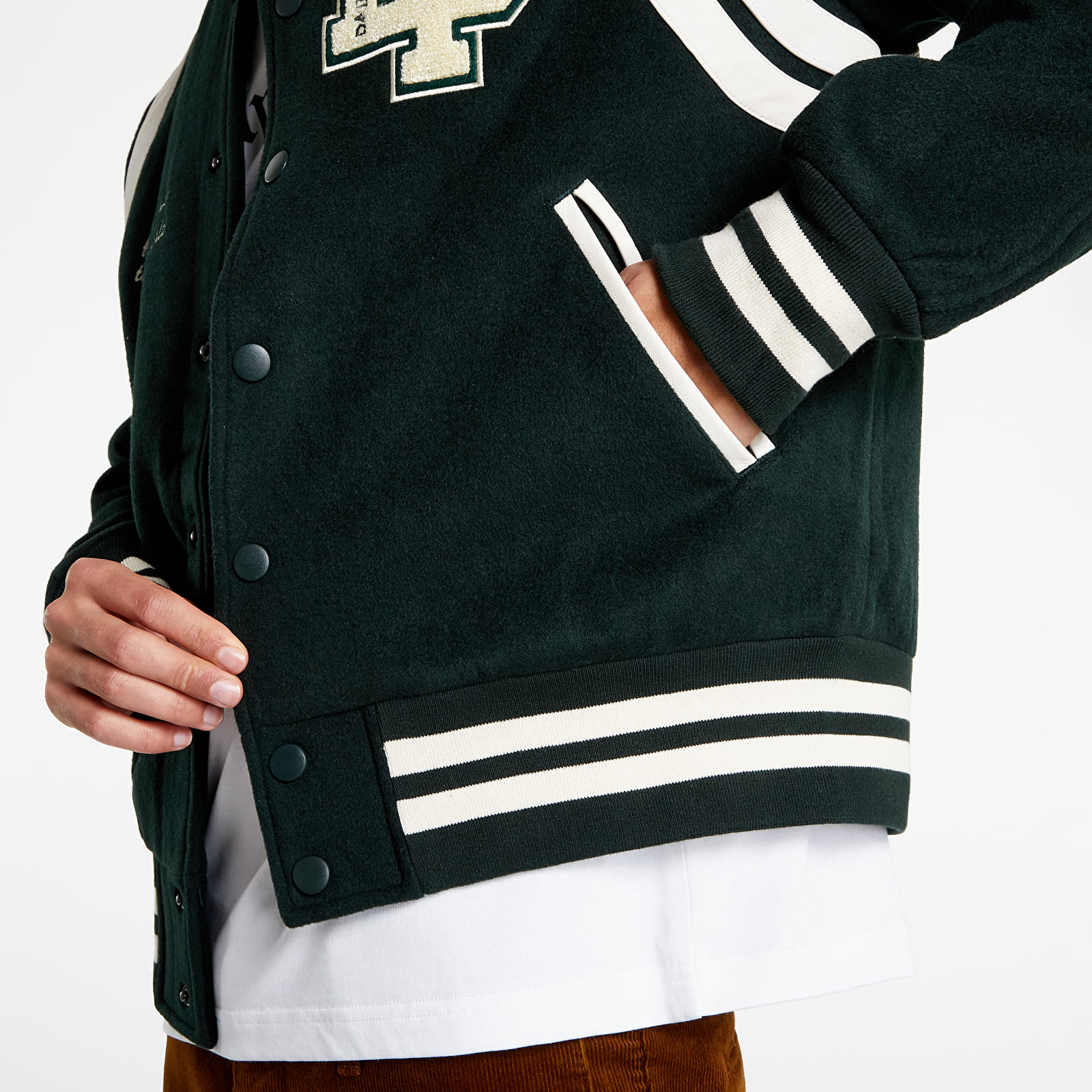 Jackets Daily Paper Hobe Varsity Jacket Mountain Green