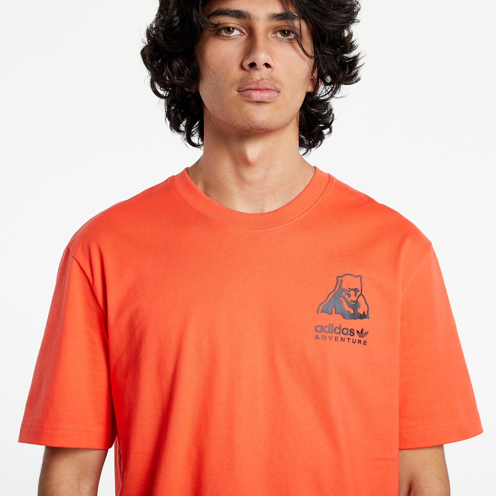 Magliette adidas Adventure Polar Bear Tee Bright Red