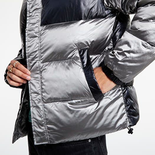 Tommy jeans silver puffer jacket store