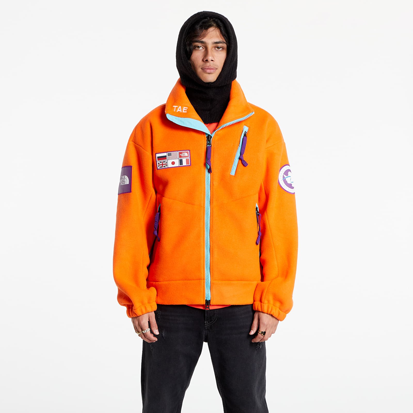 Hoodies and sweatshirts The North Face Tae Fleece Fz Red Orange | Footshop
