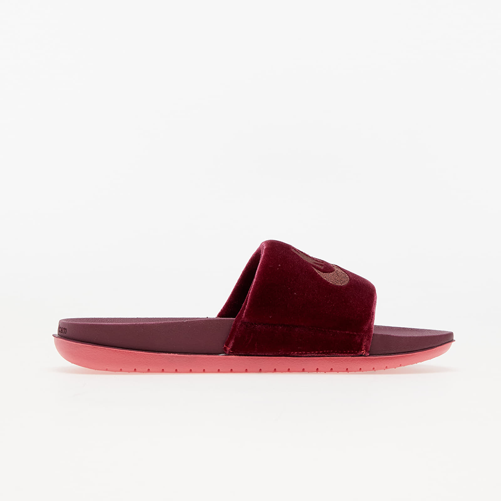 Încălțăminte și sneakerși pentru femei Nike Wmns Offcourt Slide SE Dark Beetroot/ Mtlc Mahogany-Archaeo Pink