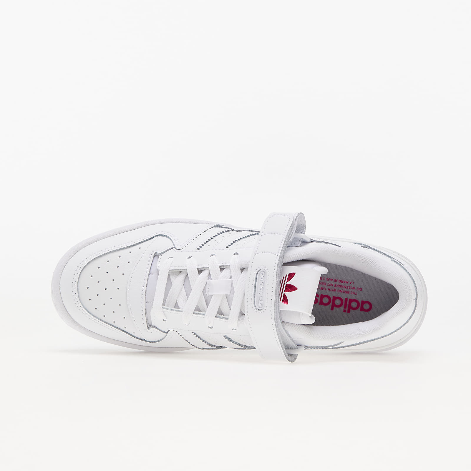 Dámske topánky a tenisky adidas Forum Low W Ftw White/ Ftw White/ Shock Pink