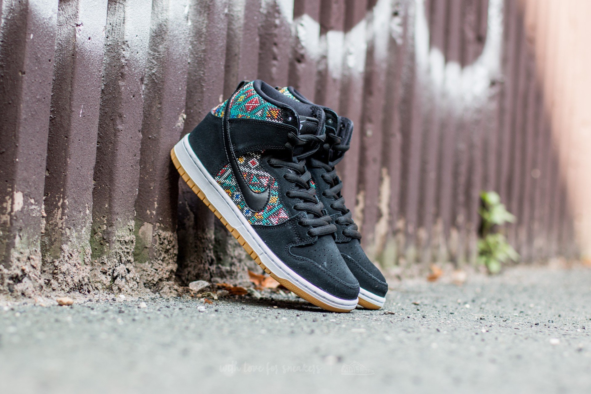 Zapatillas Hombre Nike Dunk High Premium SB Black-Black-Rio Teal-White