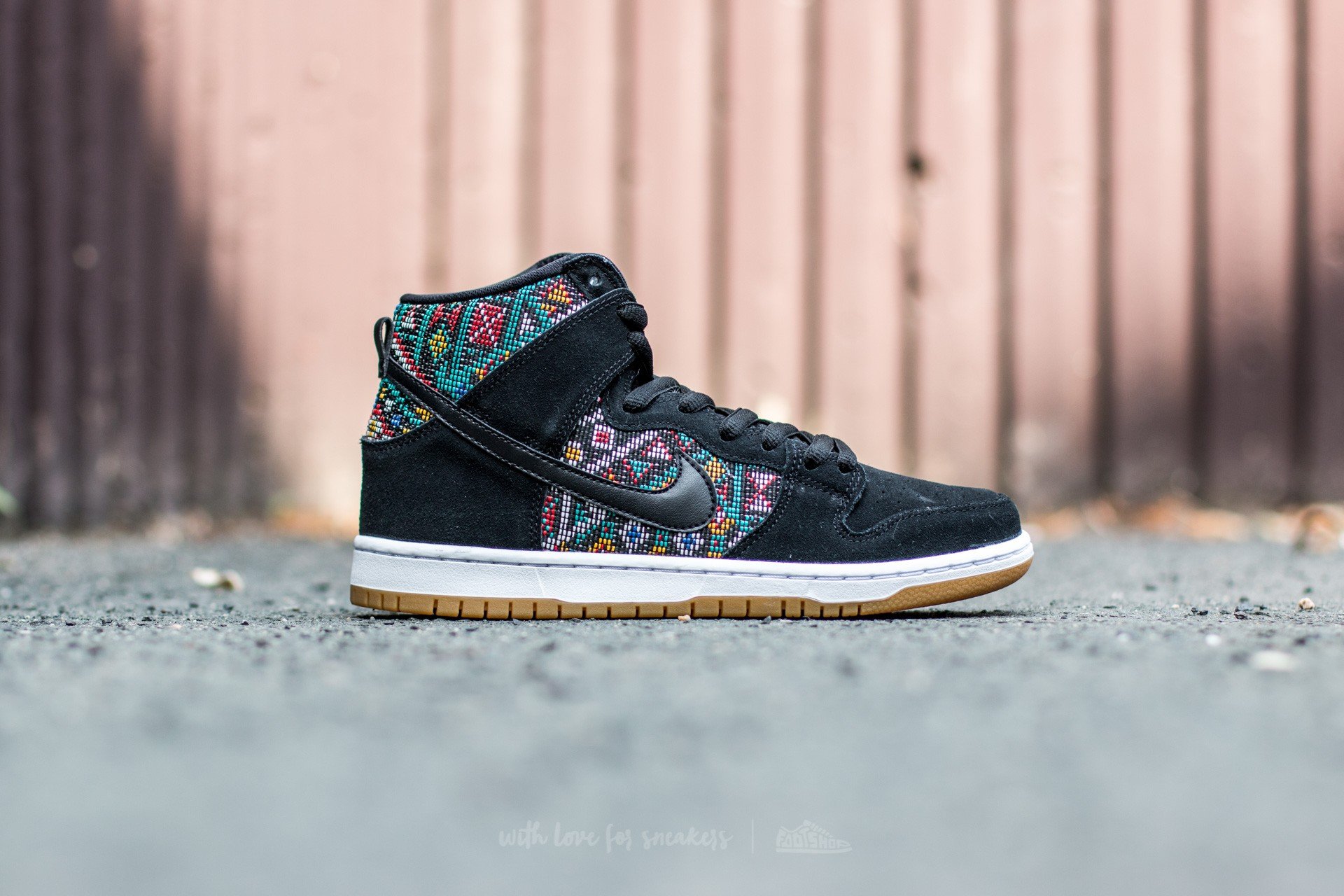 Zapatillas Hombre Nike Dunk High Premium SB Black-Black-Rio Teal-White
