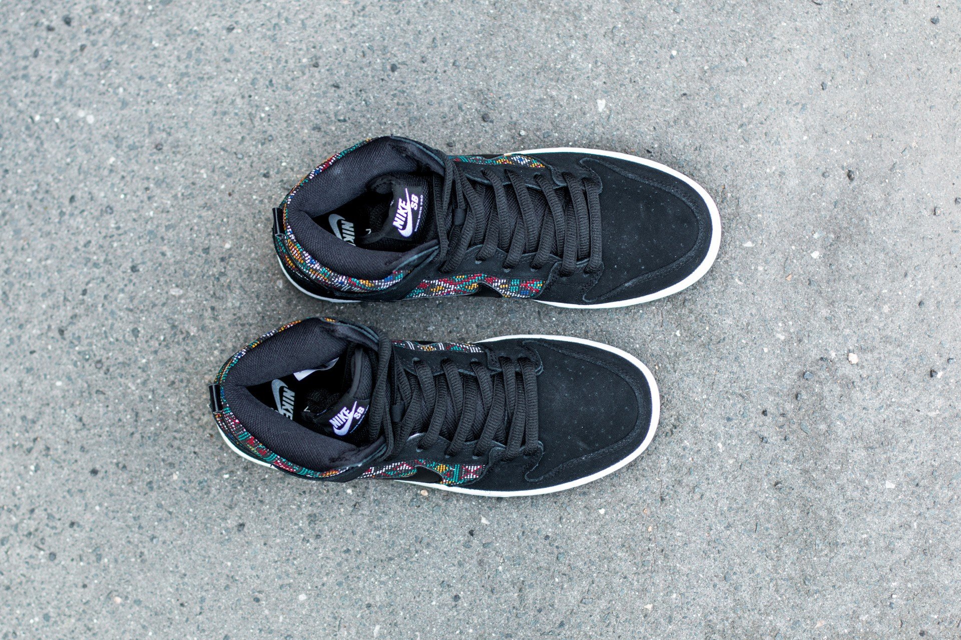Zapatillas Hombre Nike Dunk High Premium SB Black-Black-Rio Teal-White