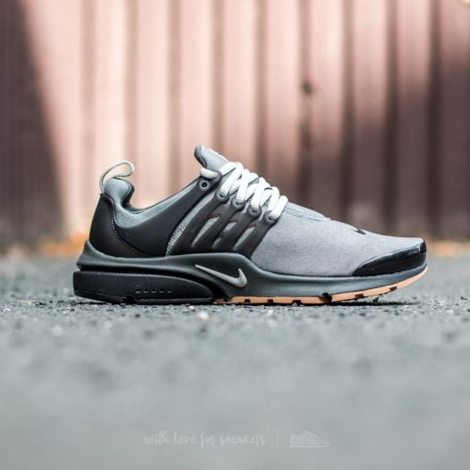 Men s shoes Nike Air Presto Premium Tumbled Grey Granite Dark Base Grey Black Footshop