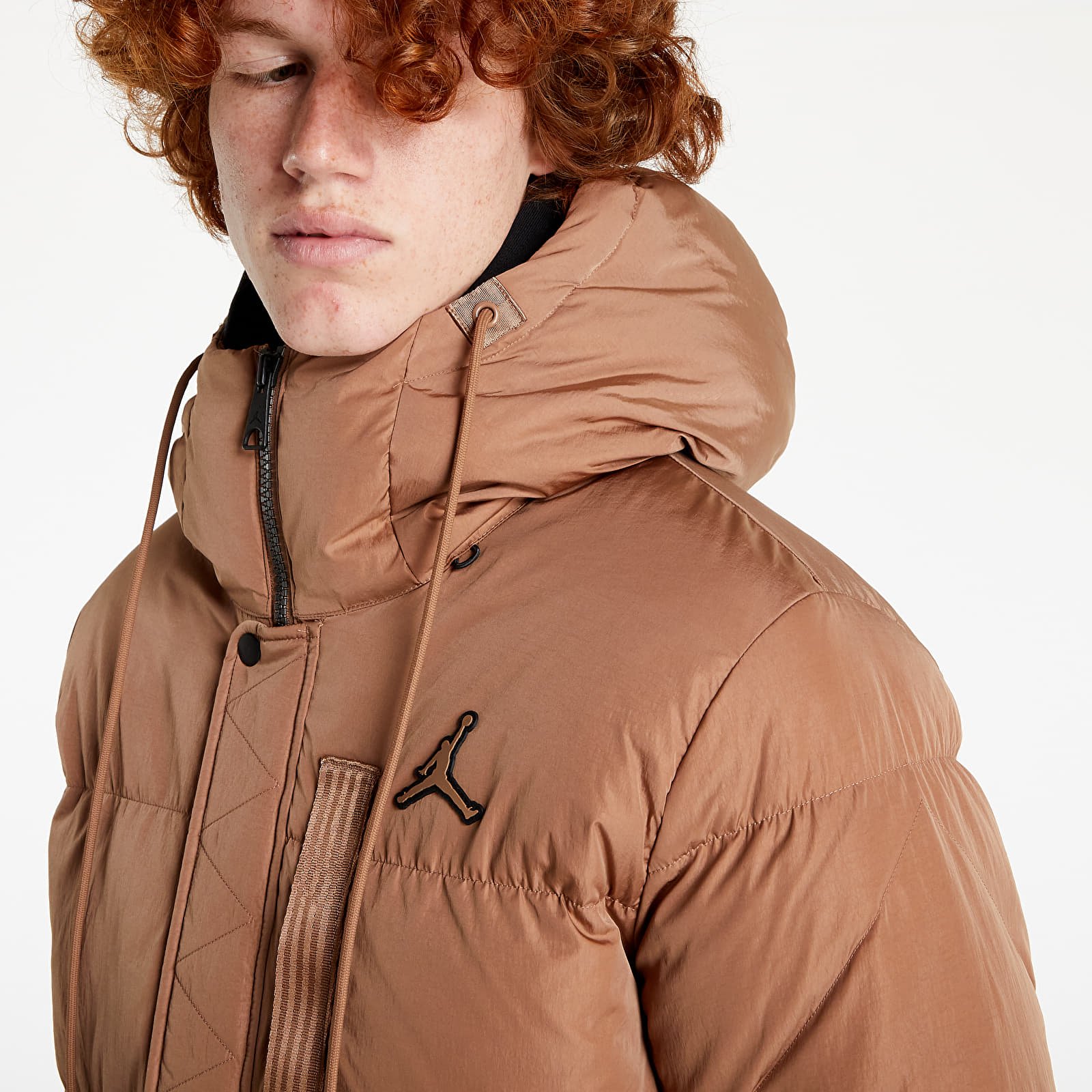 Takit Jordan Essential Statement Parka Brown