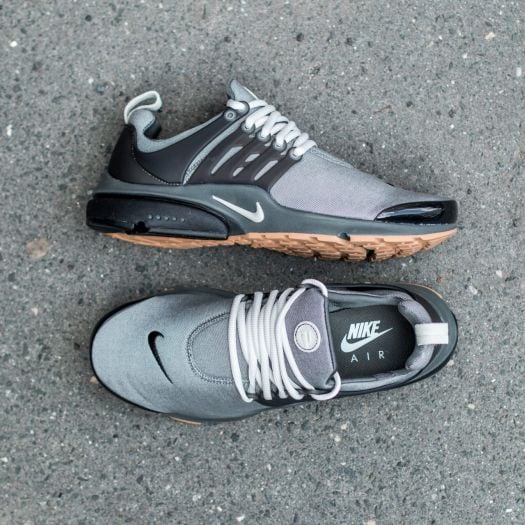 Men s shoes Nike Air Presto Premium Tumbled Grey Granite Dark Base Grey Black Footshop